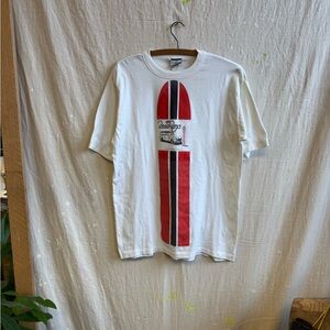 Vintage 80s the beach boys White and Red Graphic T-Shirt